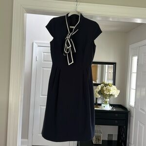 NWT Jcrew Navy/White Dress Size 2